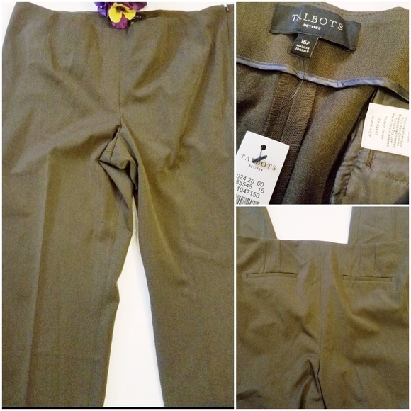 talbots petite pants